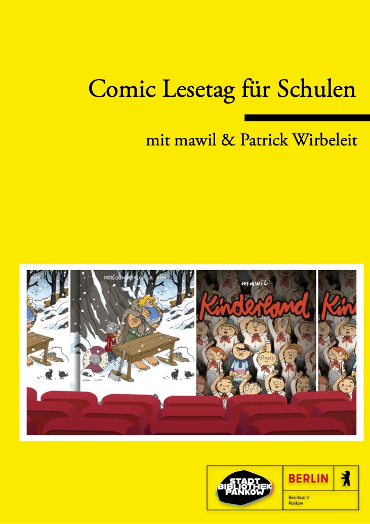 Stadtbibliothek Pankow lädt Schulklassen zum ersten Comic-Lesetag